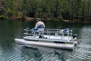 man fishing on Pro from front