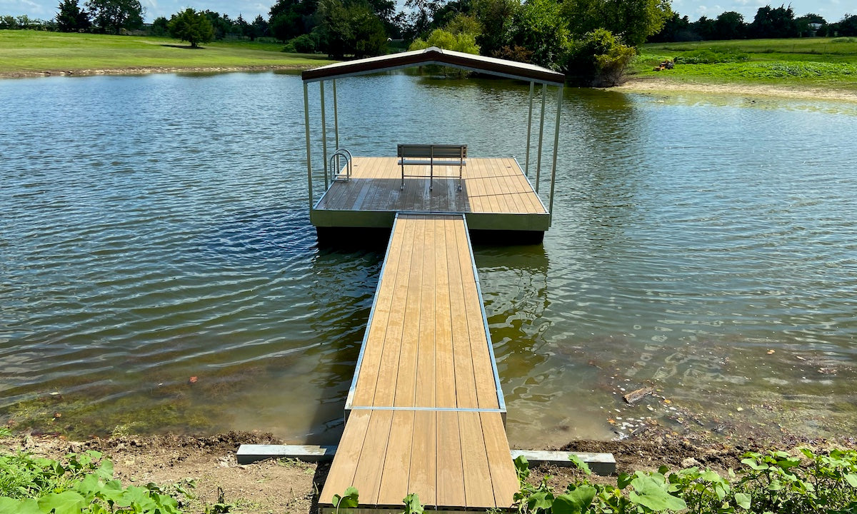 Deluxe Steel-framed Floating Docks