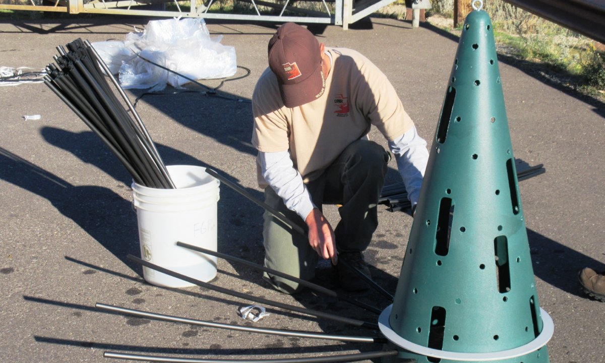 Assembling The Honey Hole Artificial Fish Habitat