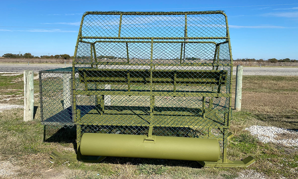 back of skid blind