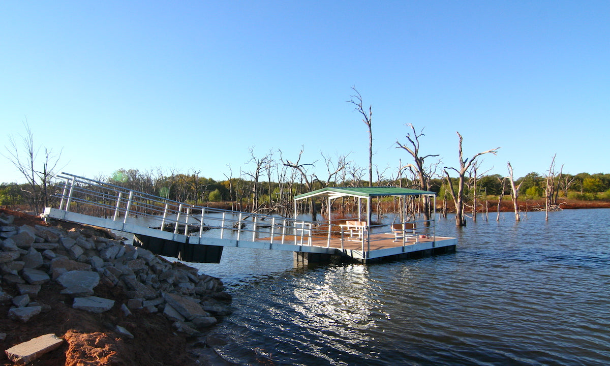 Deluxe Steel-framed Floating Docks