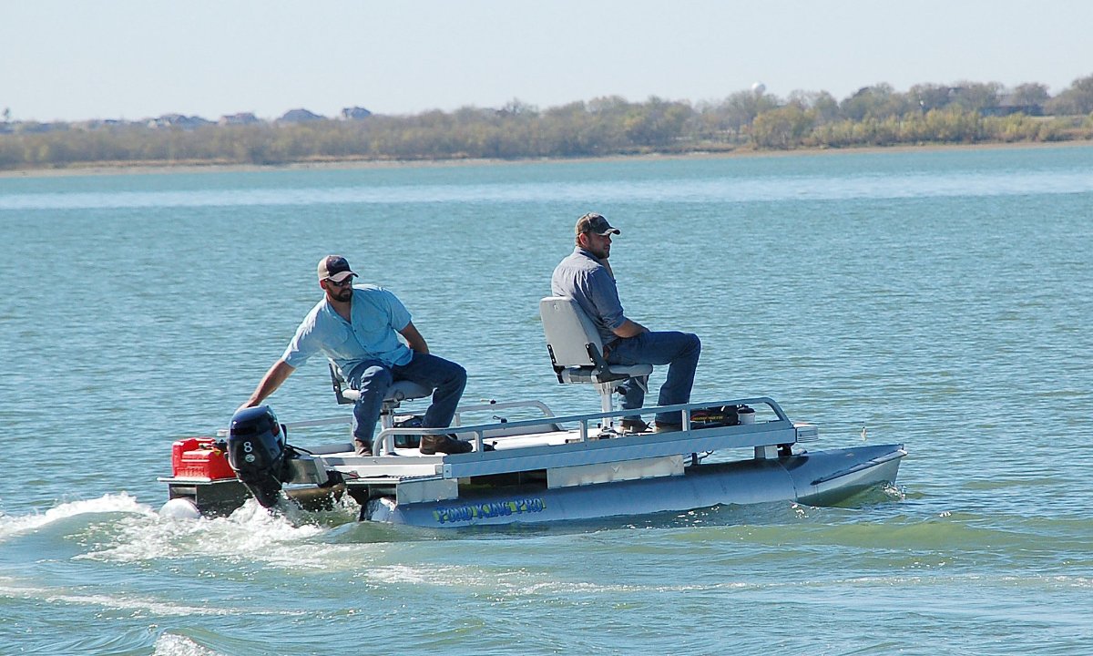 Pond King Pro Small Pontoon