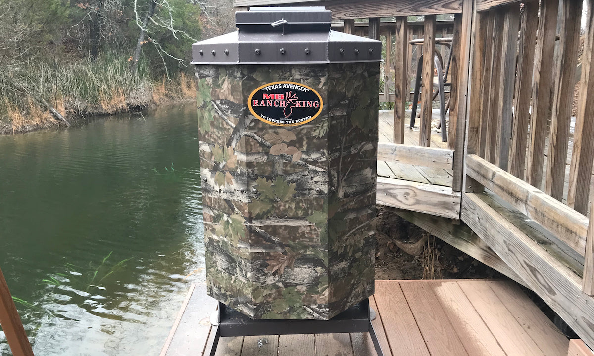 Ranch King Texas Avenger Fish Feeder