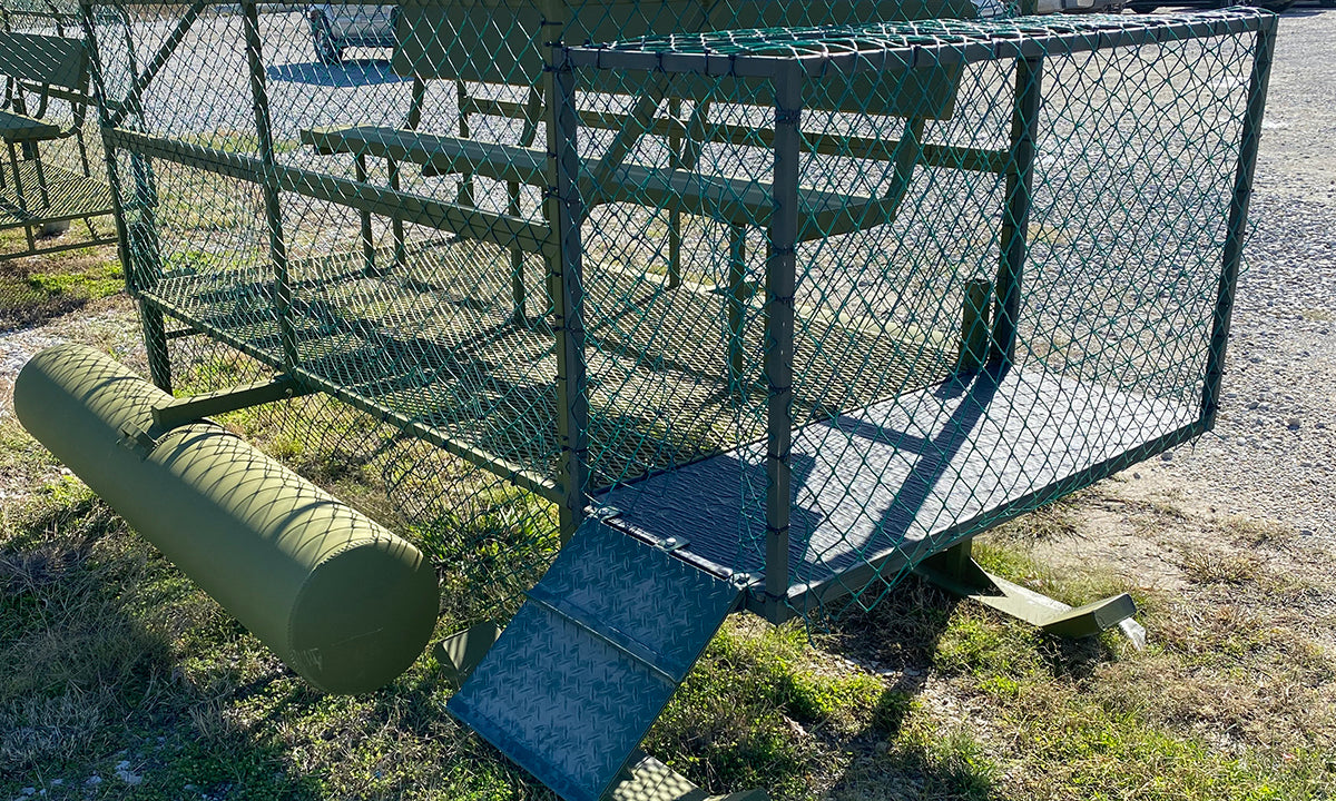 Dog Box on Skid blind