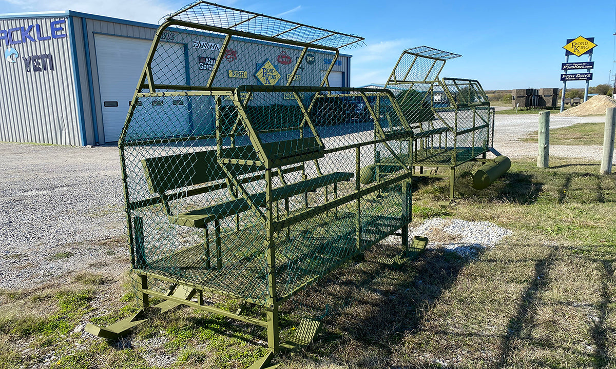 skid blinds lined up