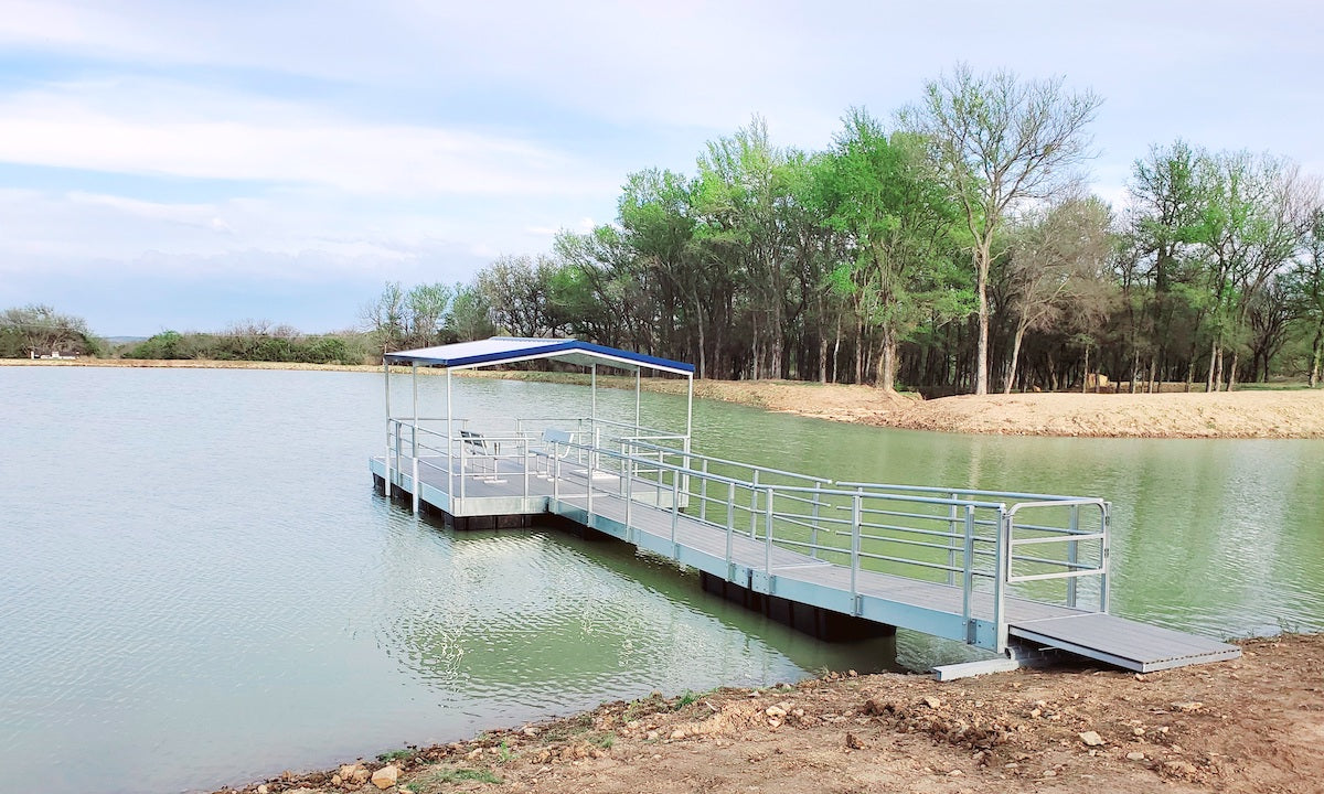 Deluxe Steel-framed Floating Docks